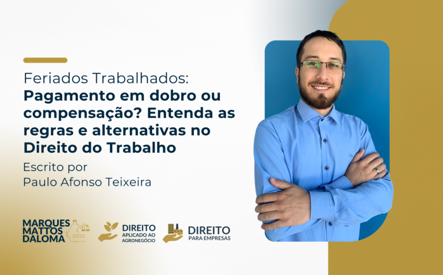 Calendário mostrando 2 de novembro feriado Finados com balança simbolizando pagamento em dobro ou folga compensatória