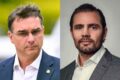 Flávio Bolsonaro em debate na Band onde Lula citou pedido de R$ 134 mi a Vorcaro para filme Dark Horse