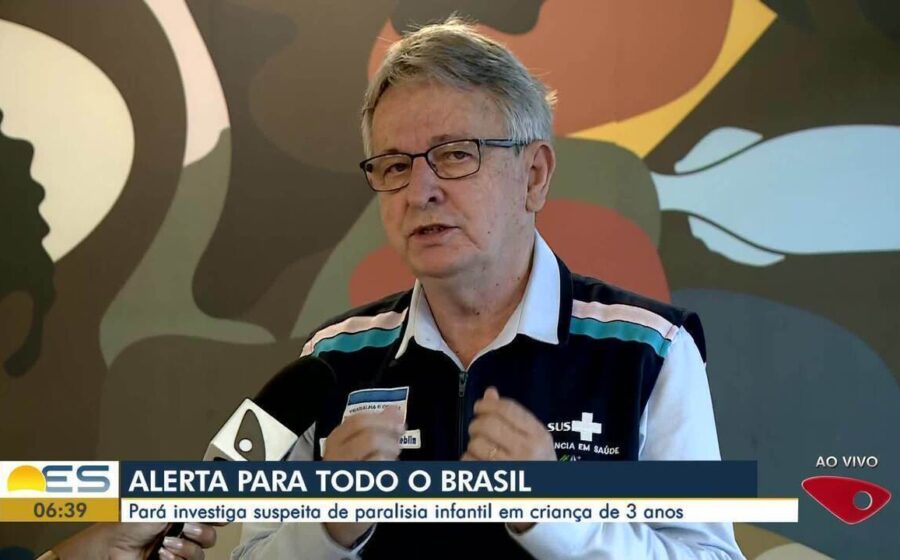 Gráfico de alta da dívida francesa com bandeira da França e sinal de alerta para o Brasil