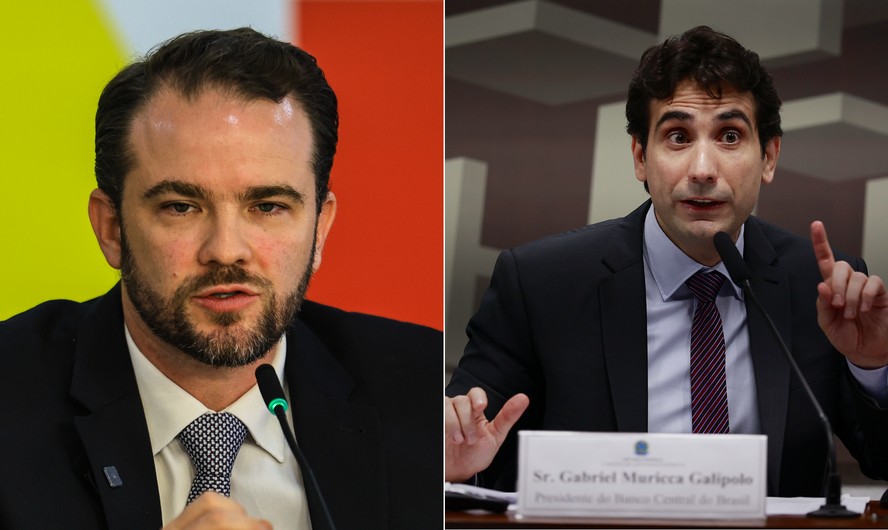Gabriel Galípolo, presidente do Banco Central, em coletiva confirmando permanência até 2028