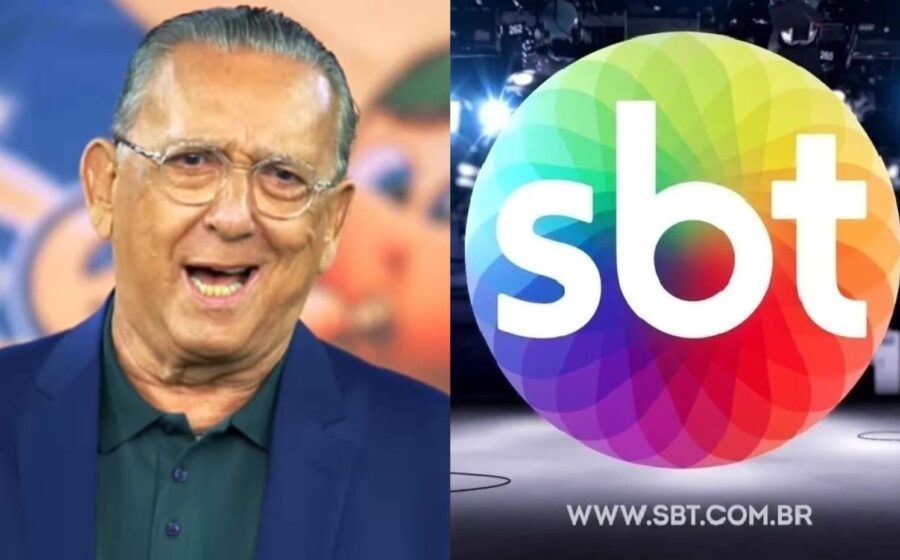 Galvão Bueno sorri em estúdio do SBT, renovação até 2027 com cláusula de entretenimento