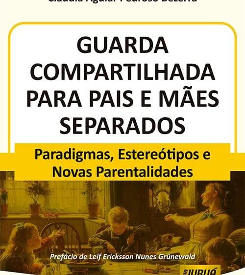 Ilustração de guarda compartilhada na Suécia mostrando desigualdade de gênero entre pais e mães após divórcio