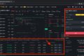 Gráfico de queda do Bitcoin para US$ 77,5 mil após hack de US$ 6 bi na Binance