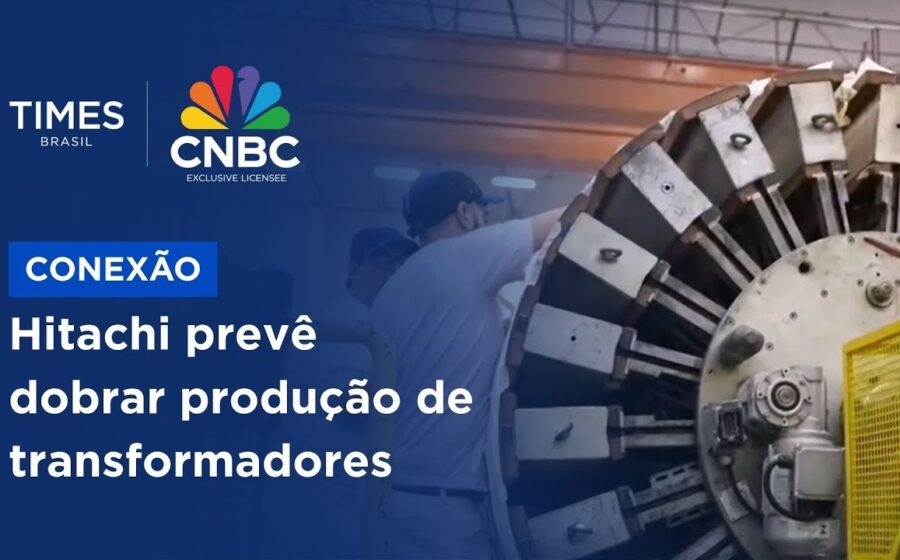 Fábrica Hitachi Energy em Pindamonhangaba SP com transformadores e equipamentos industriais