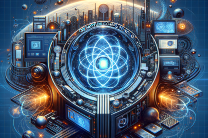 Inteligência artificial quebrando estrutura matemática representando refutação da Hipótese do Tempo Exponencial
