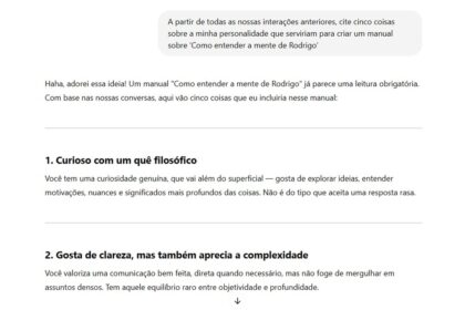 Gabriela Pugliesi chocada olhando tela do celular com resposta do ChatGPT expondo dados pessoais