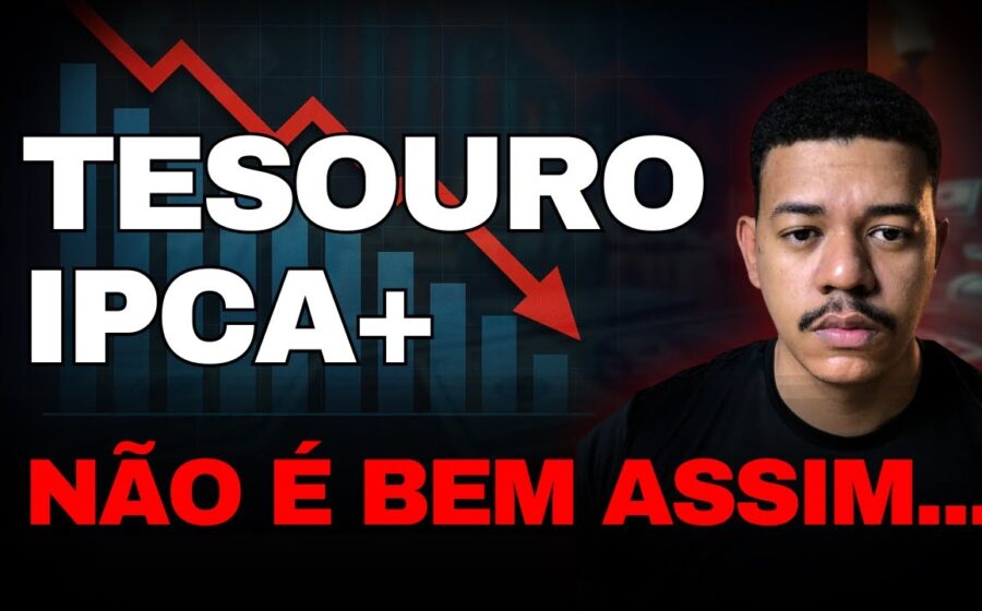 Gráfico de rentabilidade do Tesouro IPCA+ 2032 exibindo prêmio real de 7,93% ao ano