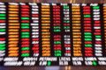 Gráfico do Ibovespa mostra índice travado nos 206 mil pontos após rali de 2,3%