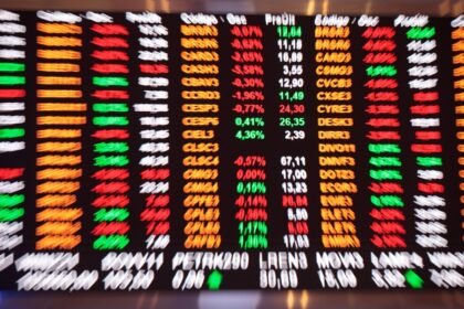 Gráfico do Ibovespa mostra índice travado nos 206 mil pontos após rali de 2,3%