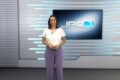 Logotipo do JRO2 com data 30 de agosto e apresentadores no estúdio da Record TV
