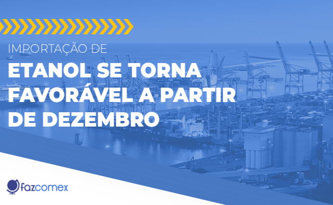 Navio tanque atracado no porto de Suape para descarregar etanol importado dos EUA