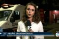 Fachada de supermercado com símbolo da justiça e texto sobre assédio eleitoral e multa de 500 mil reais