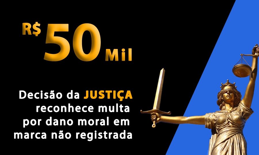 Gavel da Justiça do Trabalho sobre logotipo da Meta com símbolo de multa de R$ 50 milhões por posts políticos