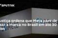 Decisão judicial obriga Meta a remover posts que incitam demissão por voto político em 24h