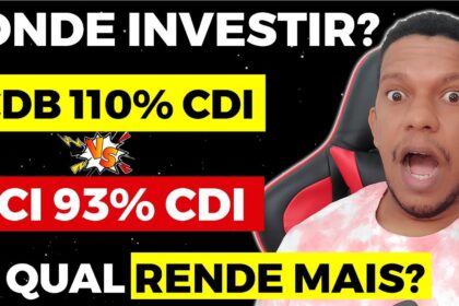 Gráfico comparativo mostra LCI 93% CDI rendendo menos que CDB 100% CDI em 6 anos
