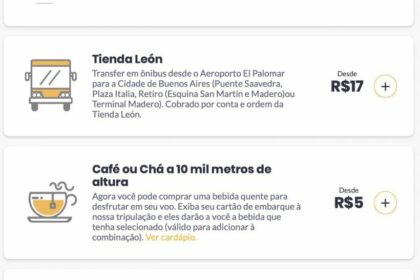 Avião da Flybondi no aeroporto com logo da companhia aérea argentina low-cost