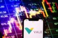 Gráfico mostra queda de 56% no lucro da Vale no 3º trimestre de 2026