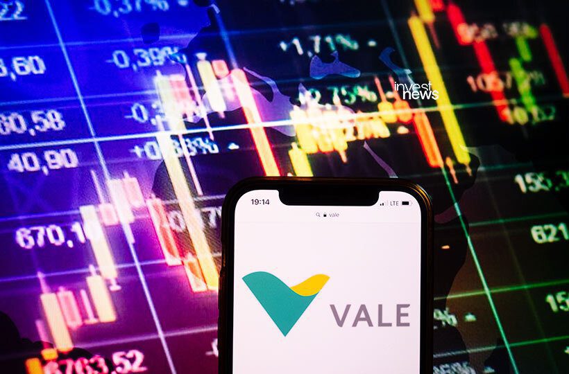 Gráfico mostra queda de 56% no lucro da Vale no 3º trimestre de 2026