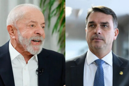 Lula e Flávio Bolsonaro em segundo turno: quebra de sigilo bancário acordada para quinta-feira