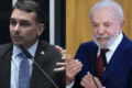 Lula e Flávio Bolsonaro assinam documentos de quebra de sigilo bancário para eleição 2026