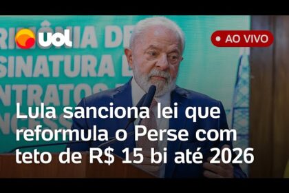 Lula assina sanção do perdão de dívidas de MEIs e tarifa zero no transporte