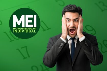 Gráfico mostra rombo previdenciário de R$ 711 bilhões do MEI com ícones de trabalhadores e alerta vermelho