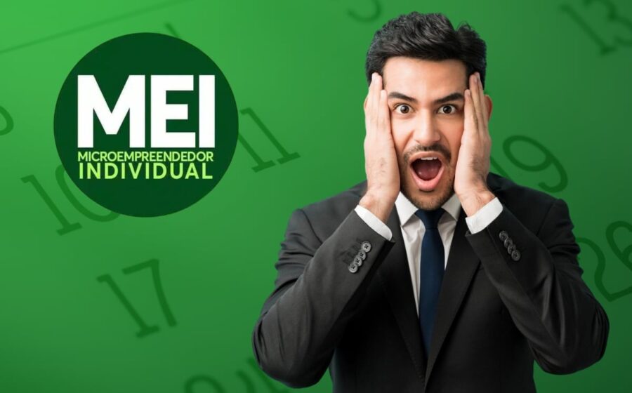 Gráfico mostra rombo previdenciário de R$ 711 bilhões do MEI com ícones de trabalhadores e alerta vermelho