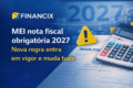 MEI com documento oficial representando perdão de dívidas e aumento do teto de faturamento para 2027