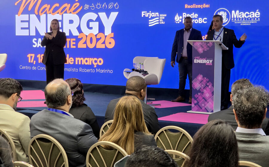 Centro de Convenções de Macaé sediando evento Macaé TEC com games e tecnologia