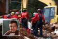 Bombeiros resgatam menino de 6 anos vivo entre escombros do deslizamento no Parque Burnier, Juiz de Fora
