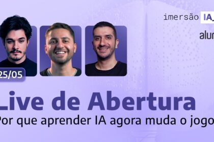 Mark Zuckerberg em destaque com gráficos de IA e símbolos de investimento bilionário