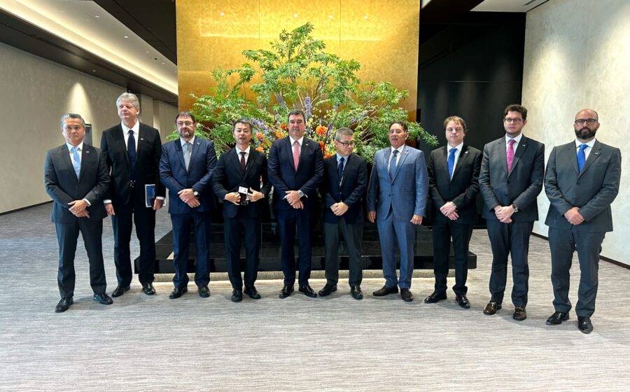 Comitiva de 50 empresários sul-mato-grossenses em visita à sede global da Samsung na Coreia do Sul