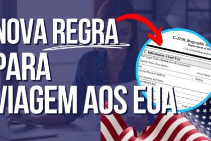 Passageiro assinando declaração de Ebola para embarque aos EUA conforme nova regra do CDC