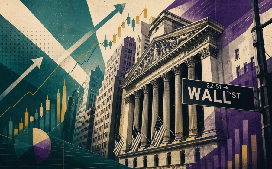 Logotipo da Anthropic com gráfico de crescimento exponencial e símbolos de dólar representando IPO recorde