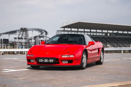 Honda NSX 1991 vermelho Formula Red de Ayrton Senna vai a leilão em Londres