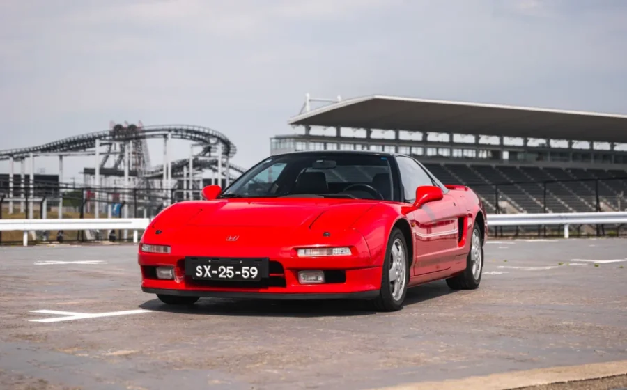 Honda NSX 1991 vermelho Formula Red de Ayrton Senna vai a leilão em Londres