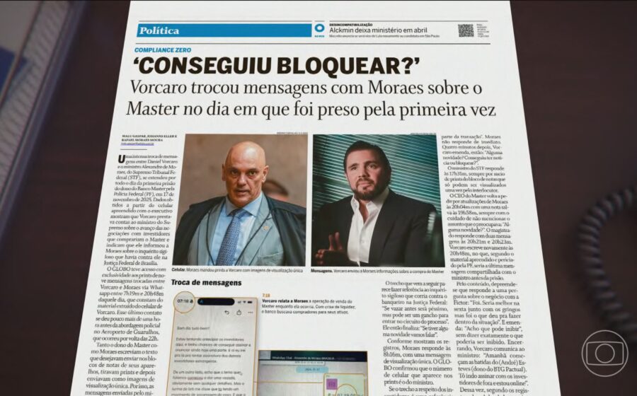 Daniel Vorcaro, dono do Banco Master, em foto de arquivo durante investigação da PF por fraude e exploração sexual