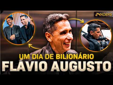 Flávio Augusto da Silva, empreendedor bilionário, sorri em retrato profissional para coluna na Folha C-Level