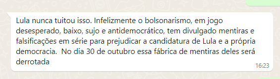 Ilustração de smartphone exibindo manchete falsa sobre Lula e roubo de celular, com ícones de compartilhamento viral