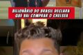 Lucas Tylty, empreendedor brasileiro do Grupo OTG, planeja comprar o Chelsea FC até 2050