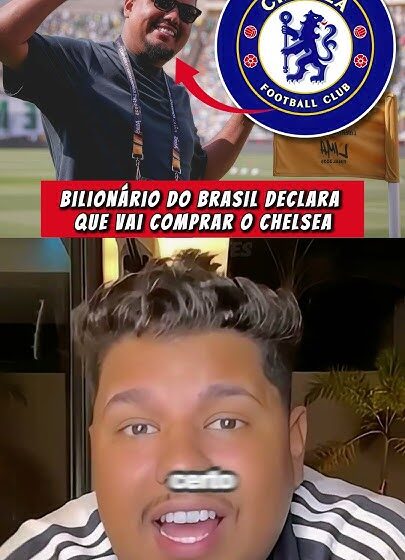 Lucas Tylty, empreendedor brasileiro do Grupo OTG, planeja comprar o Chelsea FC até 2050