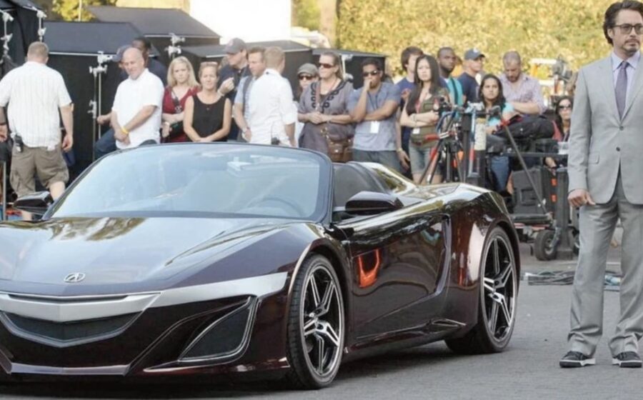 Acura NSX Roadster 1991 usado por Tony Stark em Os Vingadores (2012) em leilão