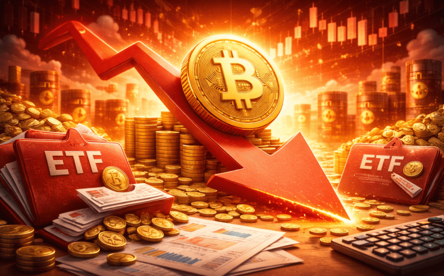 Gráfico conceitual mostra Bitcoin valorizando enquanto taxas ocultas reduzem lucro real do investidor