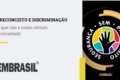 Cérebro humano com áreas iluminadas representando estresse crônico causado por preconceito e discriminação