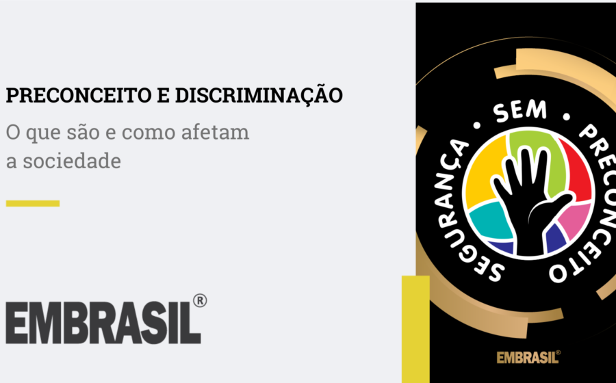 Cérebro humano com áreas iluminadas representando estresse crônico causado por preconceito e discriminação