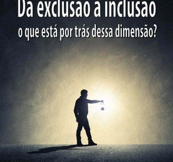 Equipe neurodiversa e de gênero diverso colaborando com ícones de cérebro e gráficos de inclusão