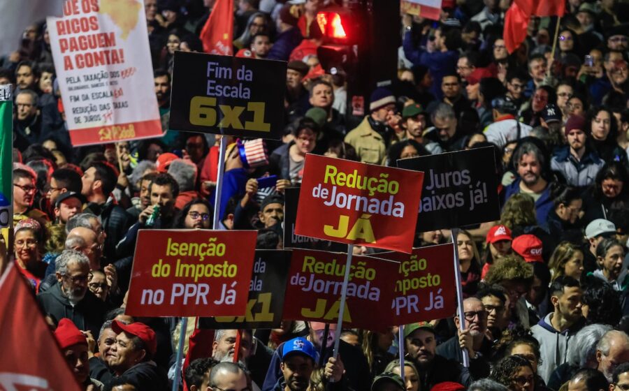 Prefeito de Nova York Zohran Mamdani e presidente Lula em reunião sobre fim da escala 6x1 no Brasil