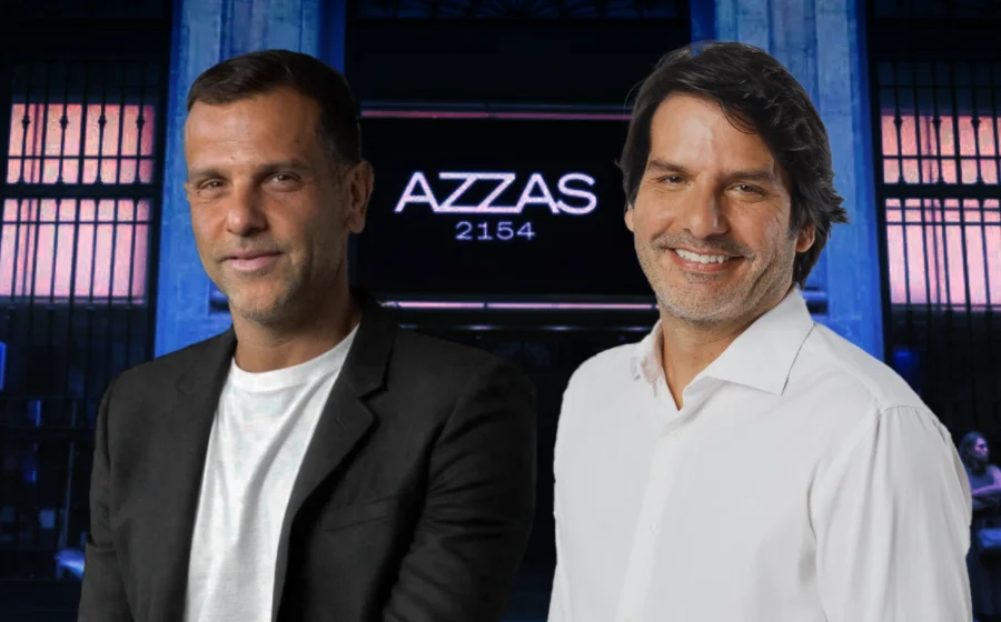 Logos da Arezzo e Farm separados com seta indicando cisão aprovada pelo Cade