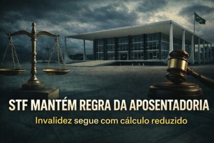 Ministros do STF em sessão de julgamento sobre contribuição previdenciária de aposentados por invalidez