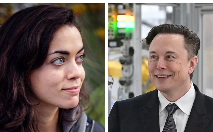 Shivon Zilis, diretora de operações da Neuralink, em retrato profissional